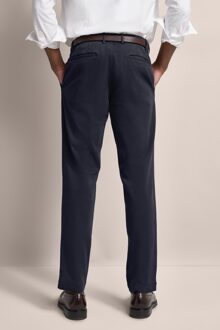 Bugatti Herren Casual broek van een katoen-elastaanmix Marineblauw - 36W/30L