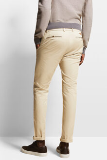 Bugatti Herren Chino-broek met elastaangehalte Beige - 34W/34L