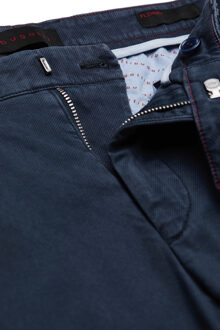 Bugatti Herren Chino met elastaangehalte Marineblauw - 31W/32L