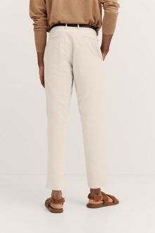 Bugatti Herren Chino met praktische riemlussen Ecru - 38W/34L