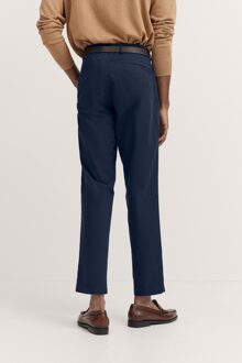 Bugatti Herren Chino met praktische riemlussen Marineblauw - 32W/30L