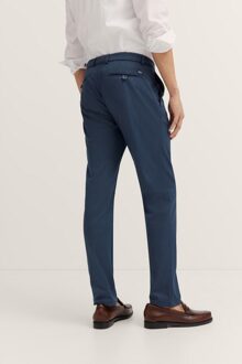 Bugatti Herren Chino met stretch Marineblauw - 38W/34L