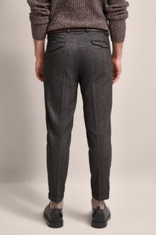 Bugatti Herren Geplooide broek extra zacht Bruin - 40W/32L