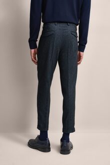 Bugatti Herren Geplooide broek extra zacht Marineblauw - 33W/34L