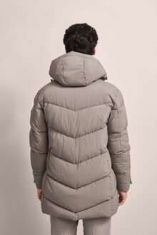 Bugatti Herren Gewatteerde parka waterdicht en winddicht Beige
