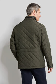 Bugatti Herren Jack in ruitpatroon Olijf