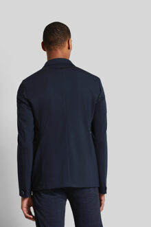 Bugatti Herren Jas met overhemdkraag van elegante jersey - maat 56 (Borst) Marineblauw