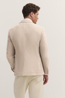 Bugatti Herren Jas met reverskraag en stretch Beige - EU 56