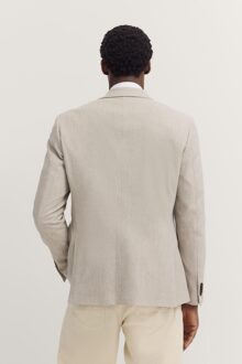 Bugatti Herren Jas met reverskraag en stretchfunctie - maat EU 58 Beige