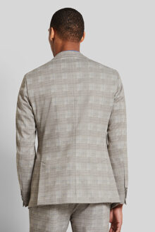 Bugatti Herren Jas met reverskraag en stretchgehalte Beige - 50 (Borst)