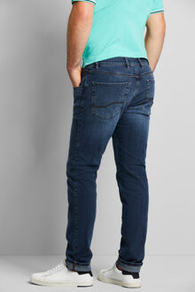 Bugatti Herren Jeans met power stretch Blauw