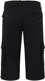 Bugatti Herren Katoenen bermuda Zwart