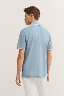 Bugatti Herren Katoenen polo Groen - M