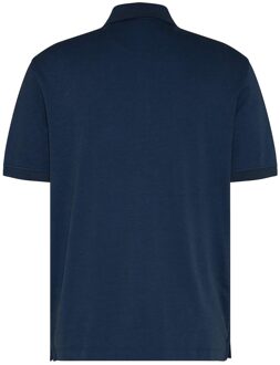 Bugatti Herren Polo met borstzak Marineblauw - S