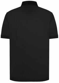 Bugatti Herren Polo met borstzak Zwart - S