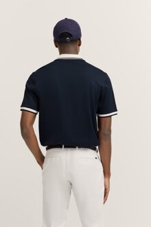 Bugatti Herren Polo met nauwsluitende pasvorm - maat XL Marineblauw