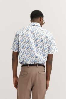 Bugatti Herren Shirt met button-down kraag Lichtblauw