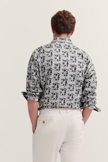 Bugatti Herren Shirt met button-down kraag - maat 3XL Veelkleurig