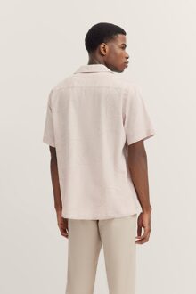 Bugatti Herren Shirt met reverskraag - maat Beige