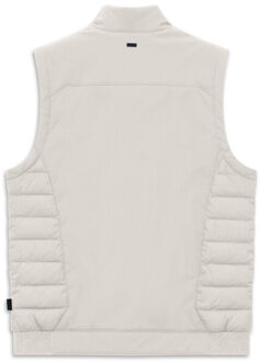 Bugatti Herren sportswear-weste bodywarmers 175100-113 Ecru - 54