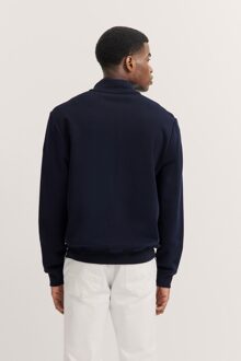 Bugatti Herren Sweatjack met rits en opstaande kraag - maat M Marineblauw