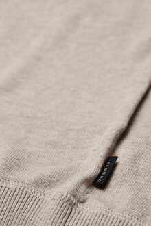 Bugatti Herren T-shirt met contrasterende strepen - maat S Beige