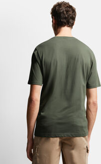 Bugatti Herren T-shirt met moderne pasvorm Groen