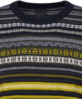 Bugatti Herren Trui gemaakt van een hoogwaardige wolmix - maat Olijf