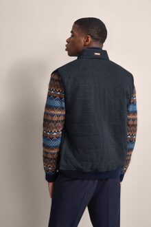 Bugatti Herren Vest met quilting - maat 2XL Lichtgrijs