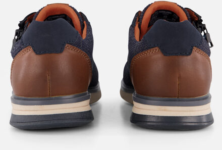 Bugatti Sandman Sneakers blauw Textiel - 43