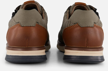 Bugatti Sandman Sneakers groen Textiel - 41