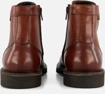 Bugatti Seve Veterboots cognac Leer - 41,42,43,44