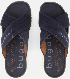 Bugatti Slippers blauw Textiel - 42