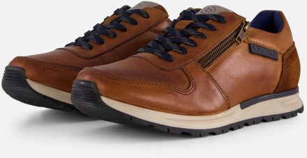 Bugatti Stranger Sneakers cognac Leer - 41,42,43,44,45,46