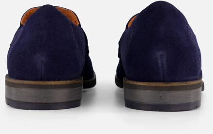 Bugatti Sula Revo Instappers blauw Suede - 41