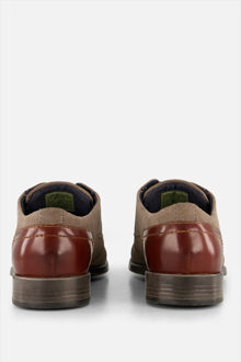 Bugatti Veterschoenen taupe Suede - 40,41,42,43,44,45,46
