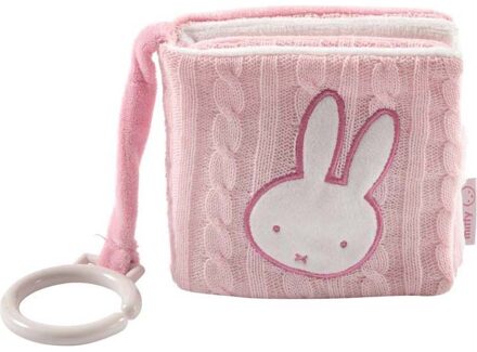 Buggyboekje Nijntje gebreid - roze