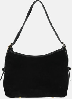 buideltas suede M zwart