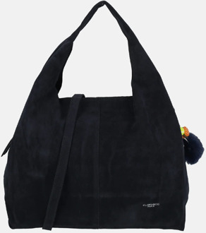 buideltas suedine navy Blauw
