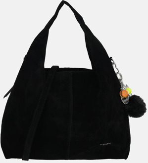 buideltas suedine noir Zwart