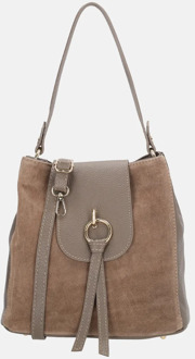 buideltas suedine taupe