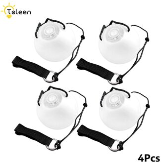 Buikdans Ballen Rgb Glow Led Poi Gegooid Ballen Voor Buikdans Hand Props Stage Performance Accessoires 1 Paar/1Pc Led Poi 4stk