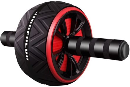 Buikspieroefening Roller Dubbele Wiel Buik Training Roller Mute Buik Wiel Buik Sport Workout Gym Apparatuur zwart