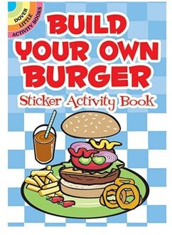 Build Your Own Burger Sticker Activity Book - Susan Shaw-Russell