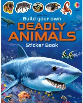 Build Your Own Deadly Animals - Build Your Own Sticker Book - Simon Tudhope