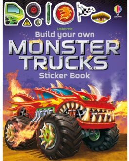 Build Your Own Monster Trucks Sticker Book