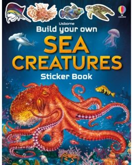 Build Your Own Sea Creatures - Build Your Own Sticker Book - Simon Tudhope