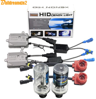 Buildreamen2 Full AC HID Xenon Kit Ballast + Lamp + Harness Wire D2 D2C D2S D2R Car Light Headlight 4300K 6000K 8000K 10000K 12V