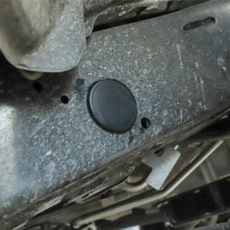 Buis Gat Plug Cover 4Pcs Abs Chassis Voor Jeep Wrangler Jl 18-20 Frame