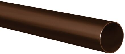 Buis - Hwa - Pvc - Bruin - Glad - Ø60mm - 1.5mm - 2m